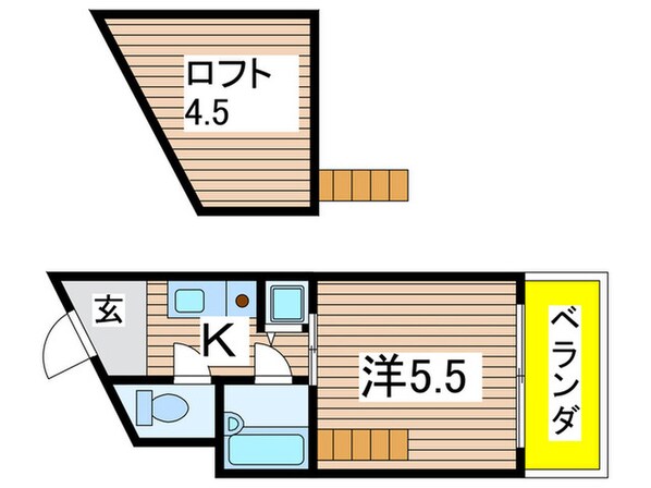 紅風荘の物件間取画像